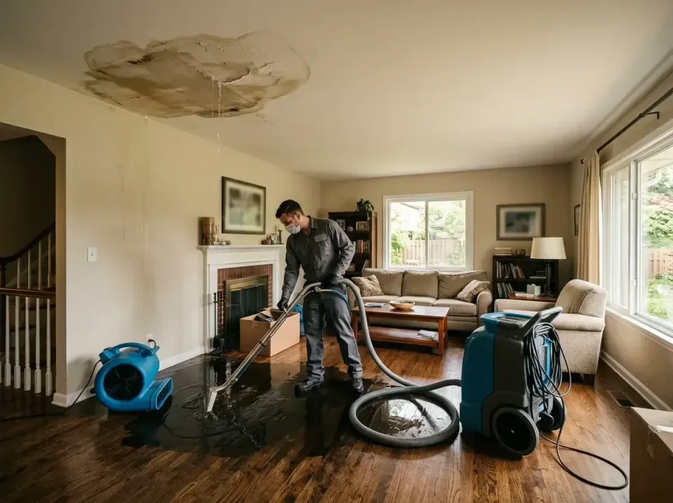 attic-pipe-burst-ceiling-drip-008 — frequently asked questions, Water Damage Restoration & Carpet Care in Millersburg, OR